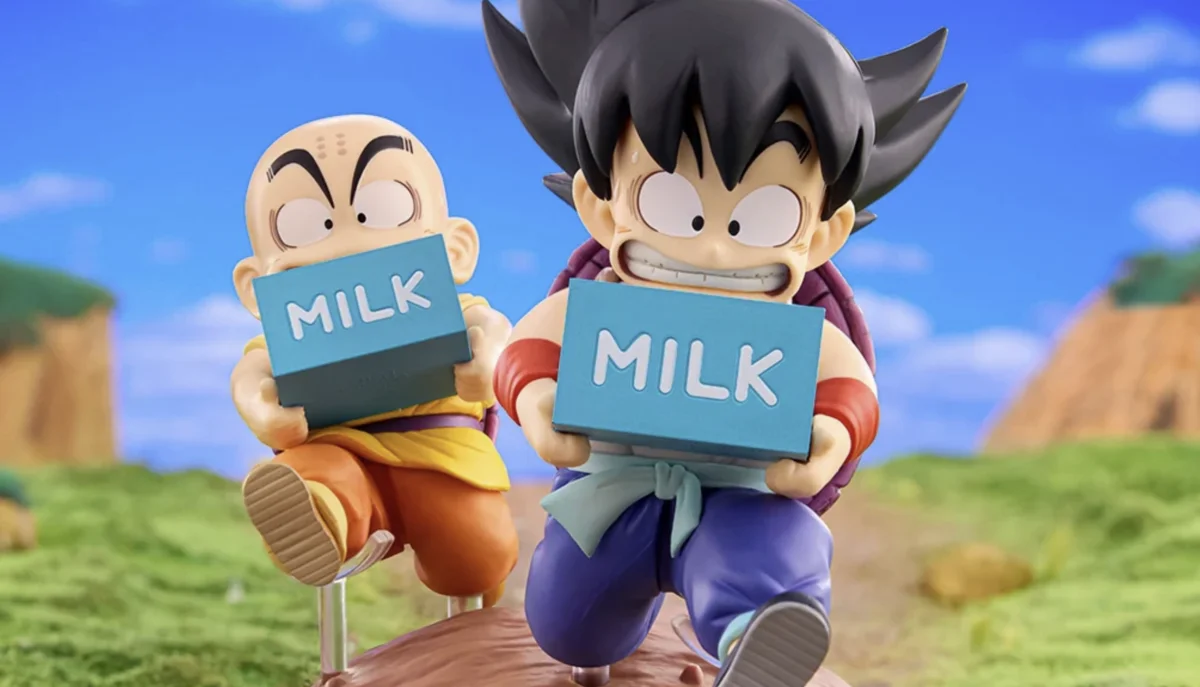 Bandai Spirits lança figura de Dragon Ball que homenageia o treino clássico de Goku e Kuririn